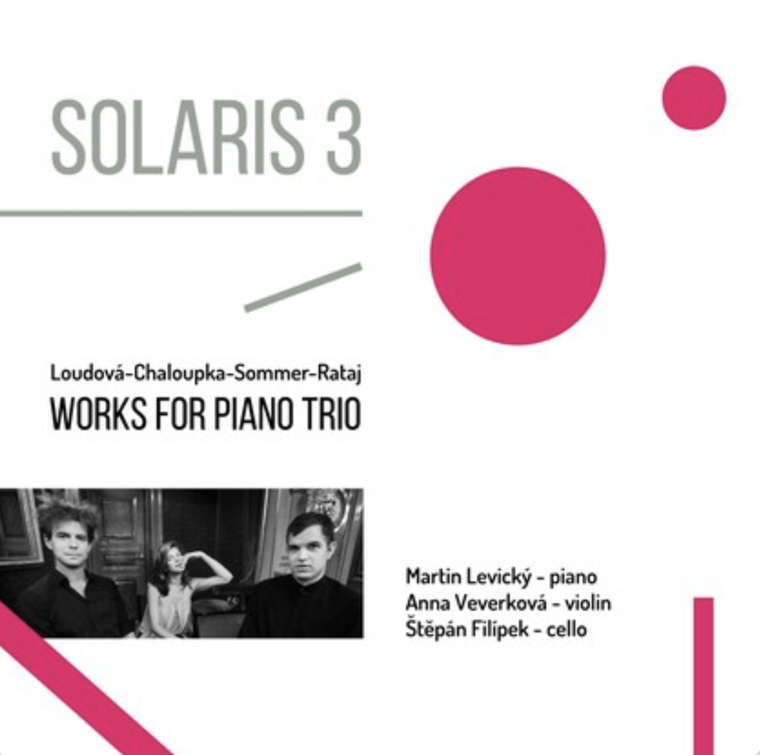 Loudová, Chaloupka, Sommer, Rataj: Works for Piano Trio